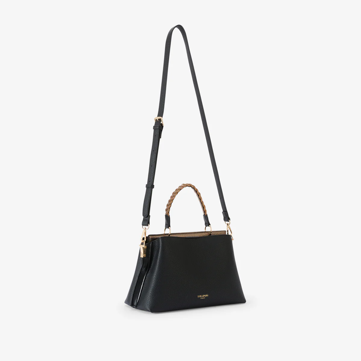 Sac porté épaule noir Rocapina - Image 3