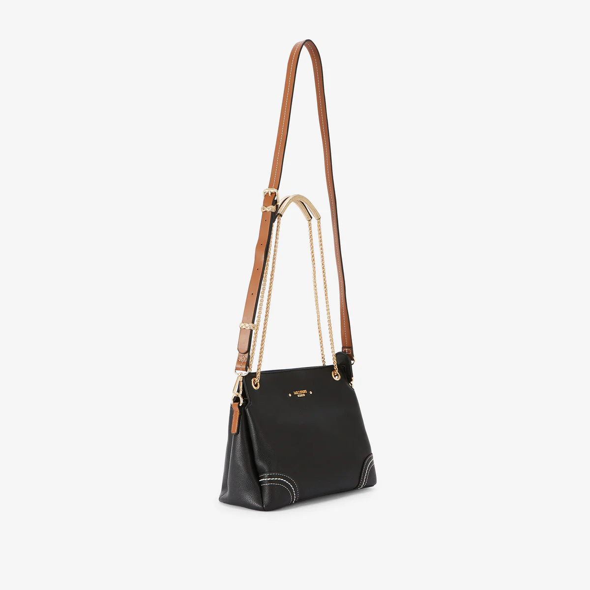 Sac porté épaule noir Ronnie - Image 4