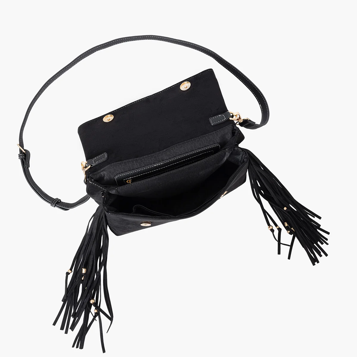 Sac porté épaule noir Sammy - Image 4