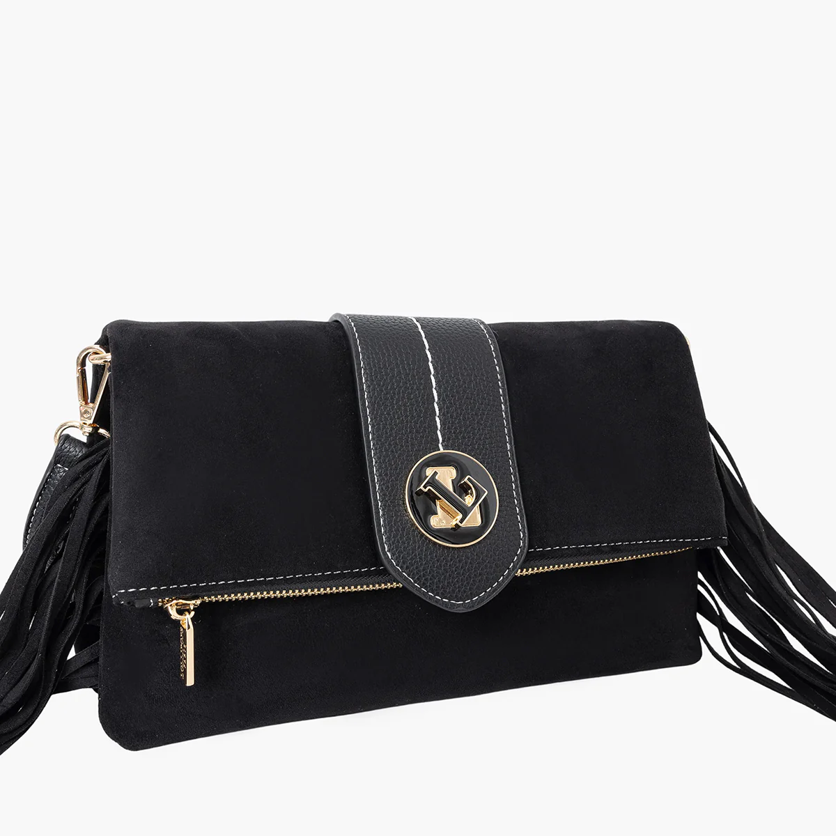Sac porté épaule noir Sammy - Image 5