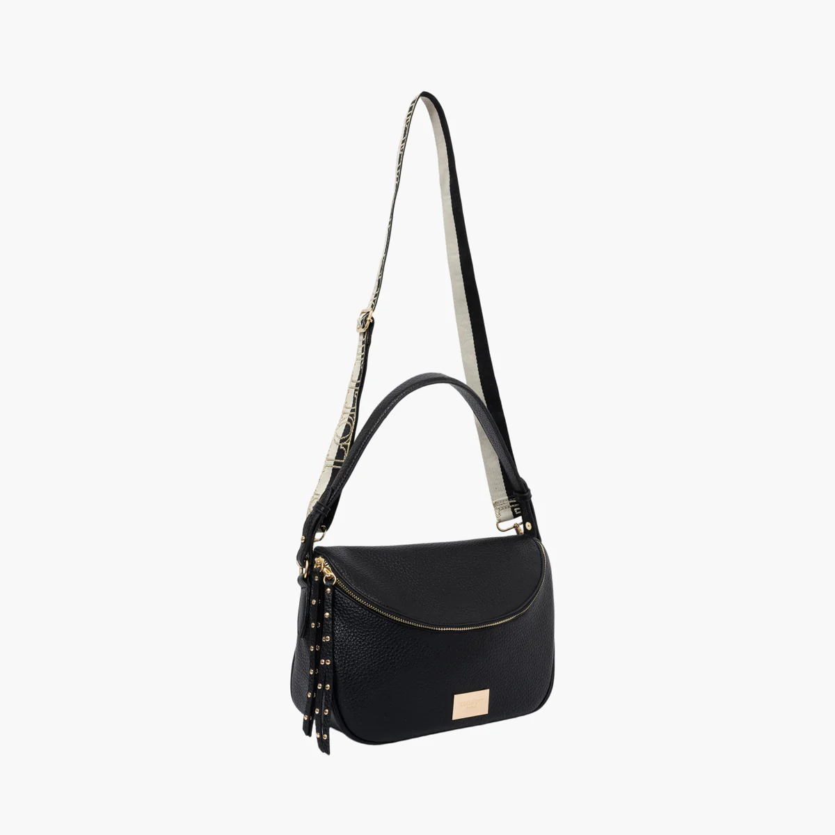 Sac porté épaule noir Soni - Image 3