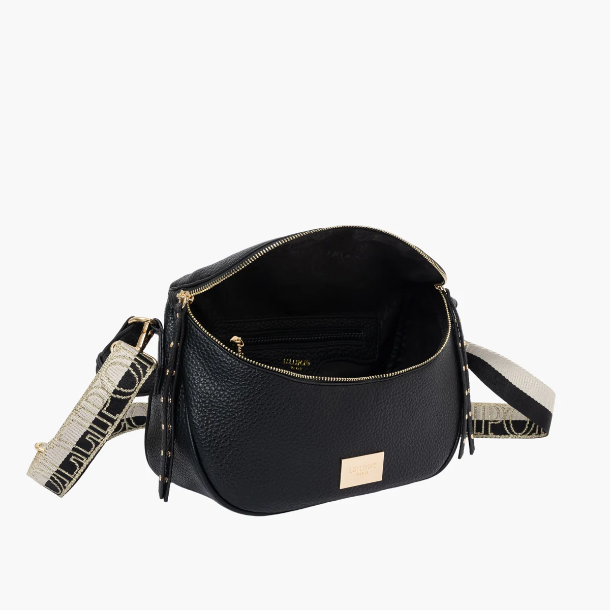 Sac porté épaule noir Soni - Image 4