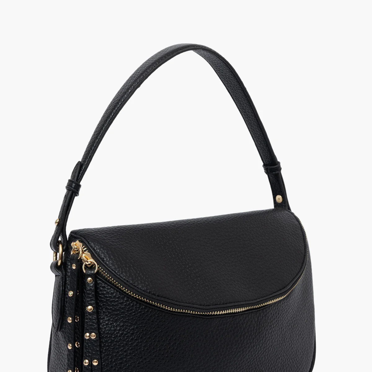Sac porté épaule noir Soni - Image 5