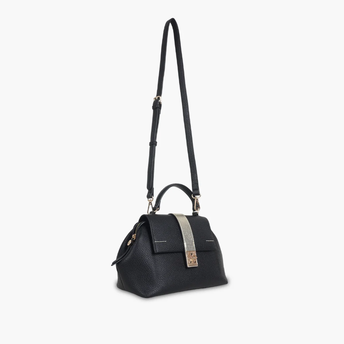 Sac porté épaule noir Soyan - Image 3