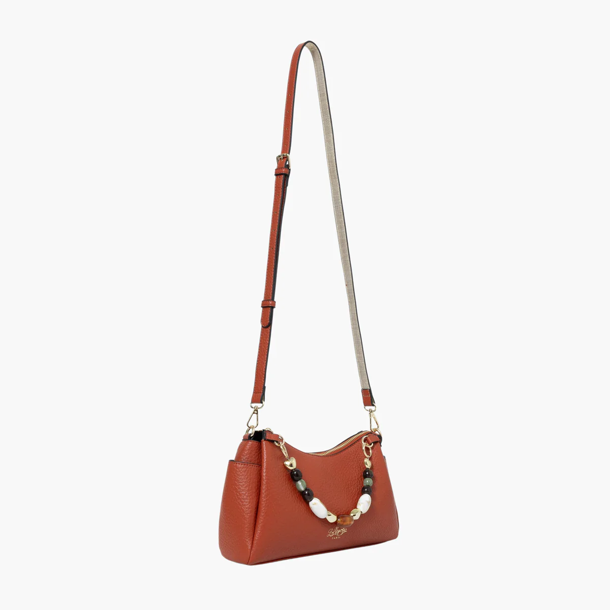 Sac porté épaule orange Stefie - Image 3