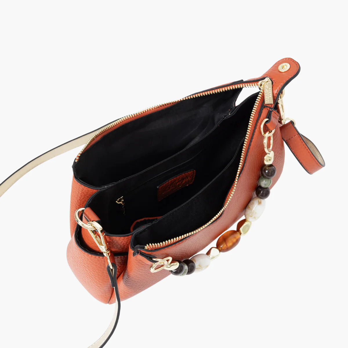 Sac porté épaule orange Stefie - Image 4