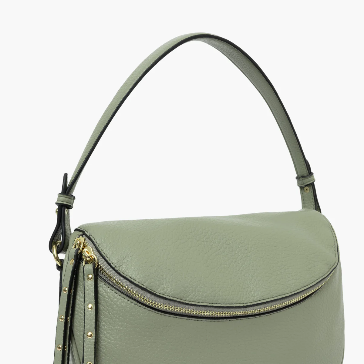 Sac porté épaule vert aqua Soni - Image 6