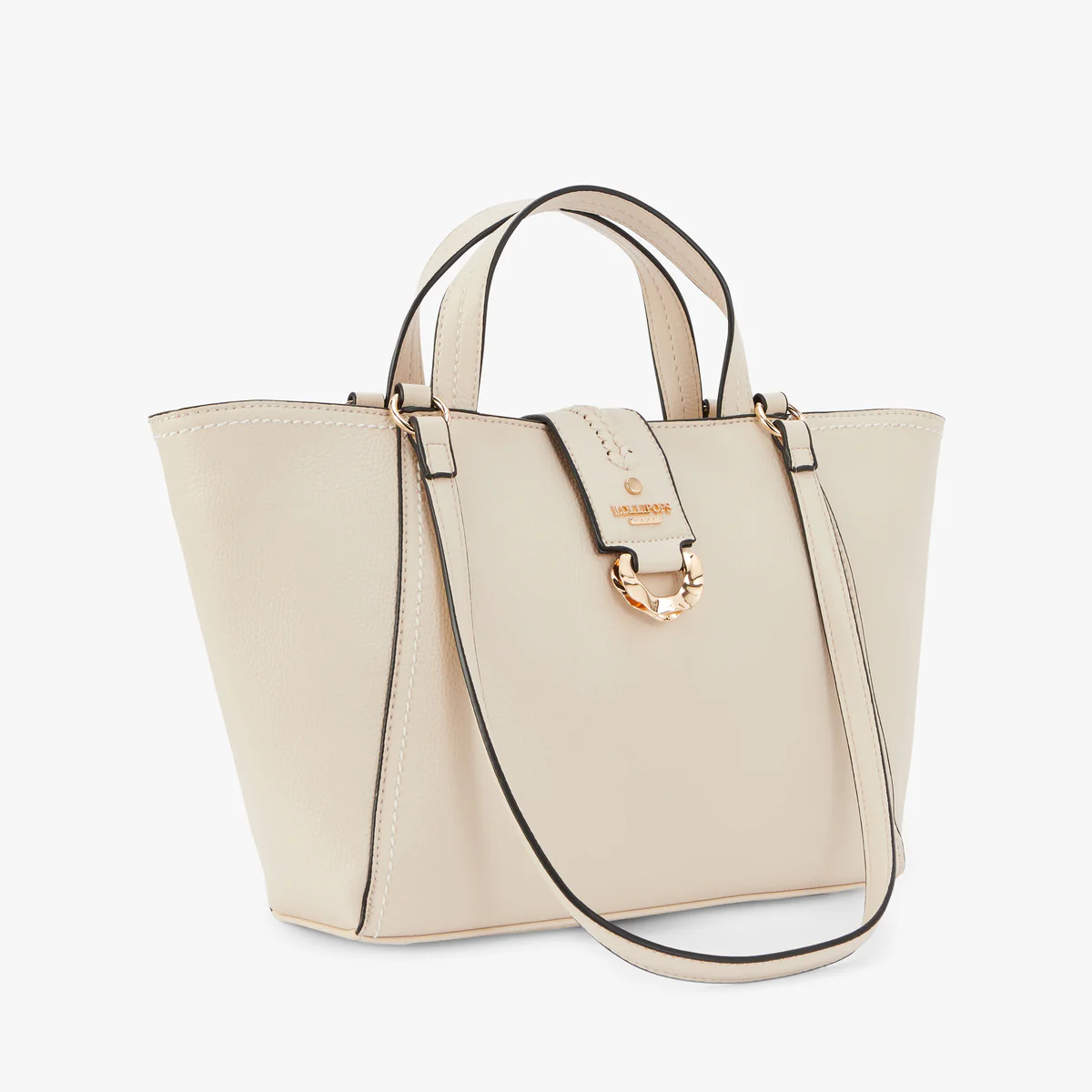 Sac shopper beige Nicolosi - Image 3