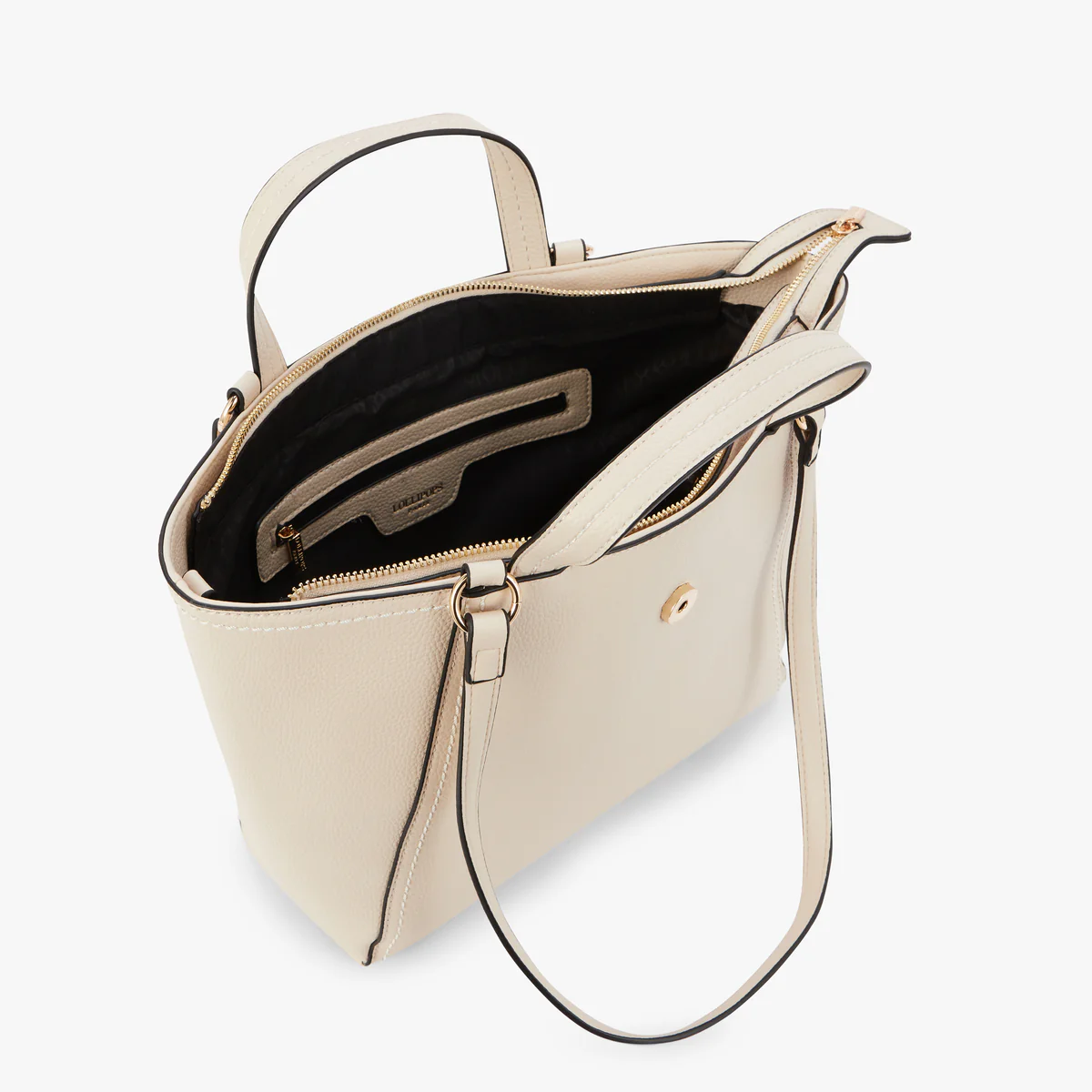 Sac shopper beige Nicolosi - Image 4