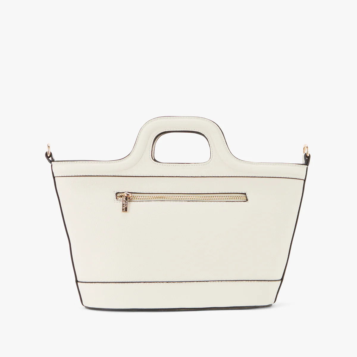 Sac shopper blanc Priscillia - Image 2