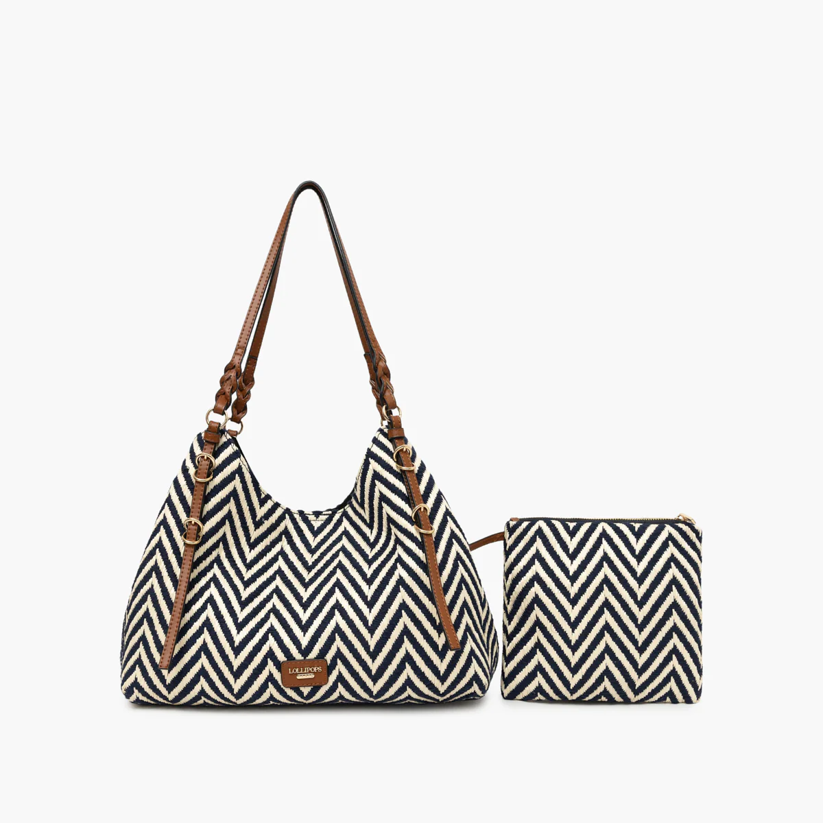 Sac shopper bleu marine S-Ringo - Image 2