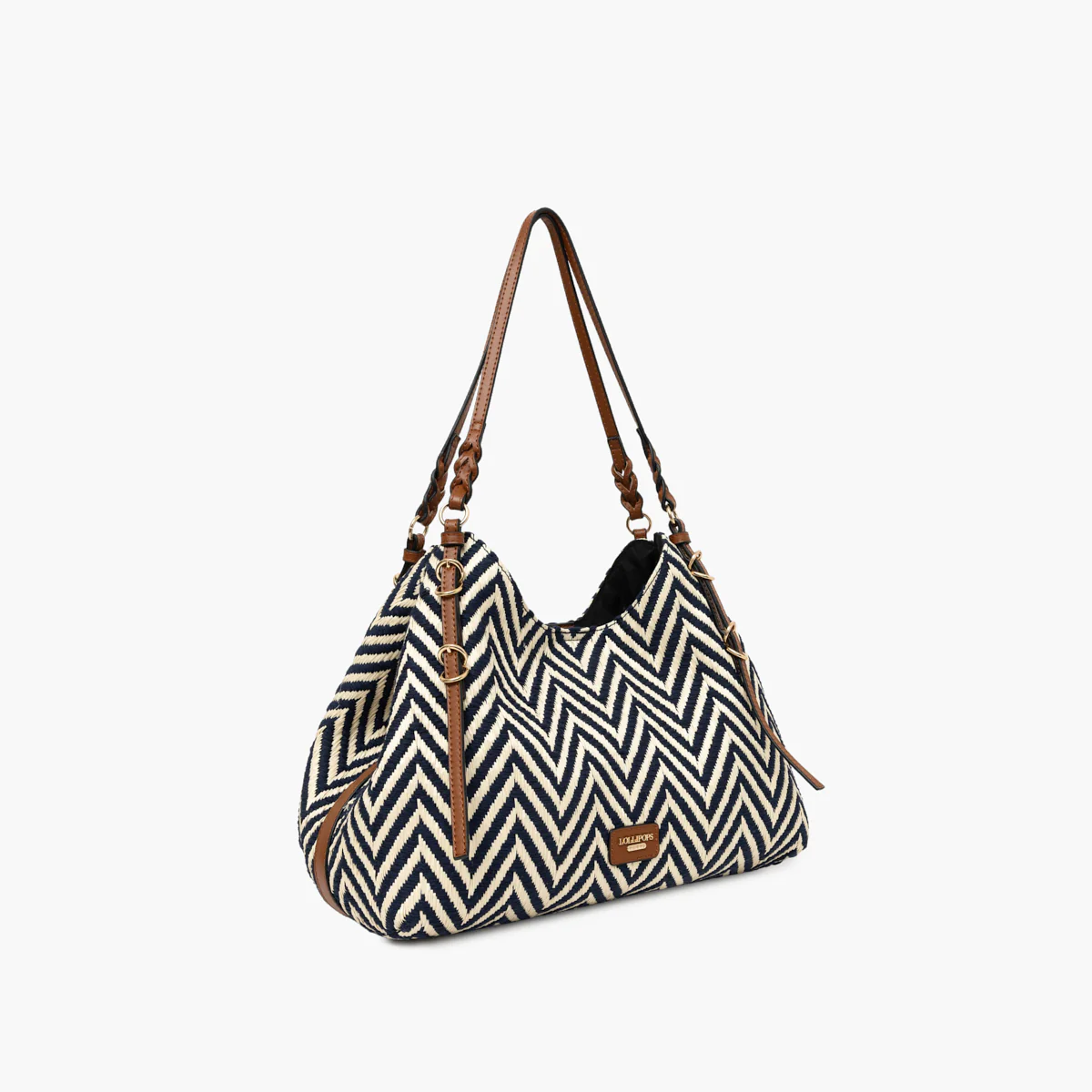 Sac shopper bleu marine S-Ringo - Image 4