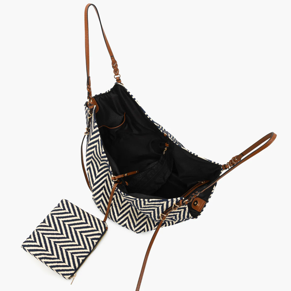 Sac shopper bleu marine S-Ringo - Image 5