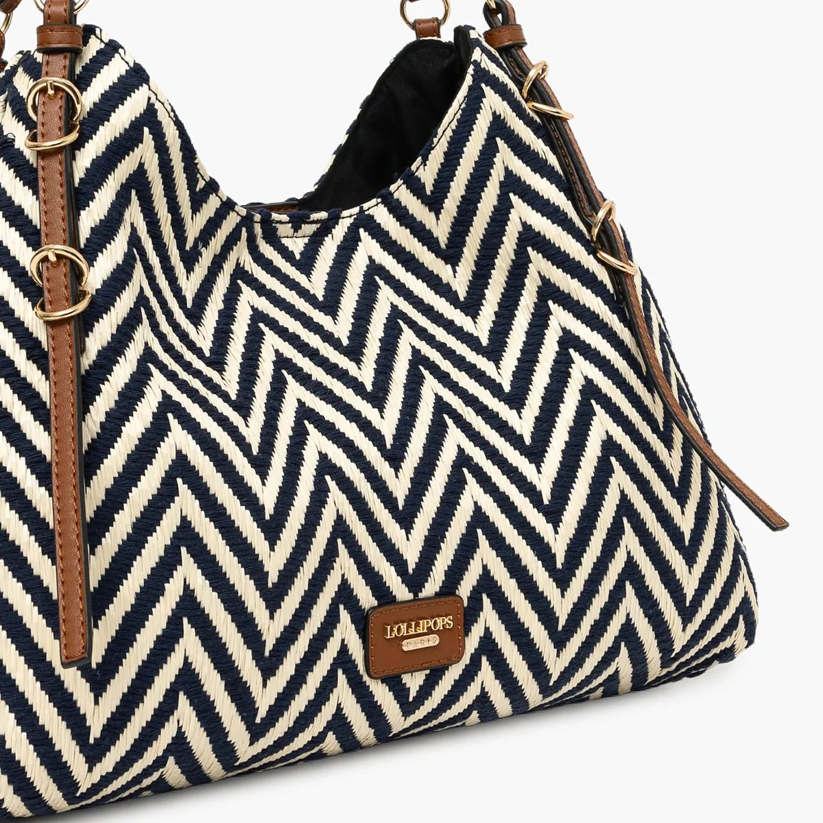 Sac shopper bleu marine S-Ringo - Image 6