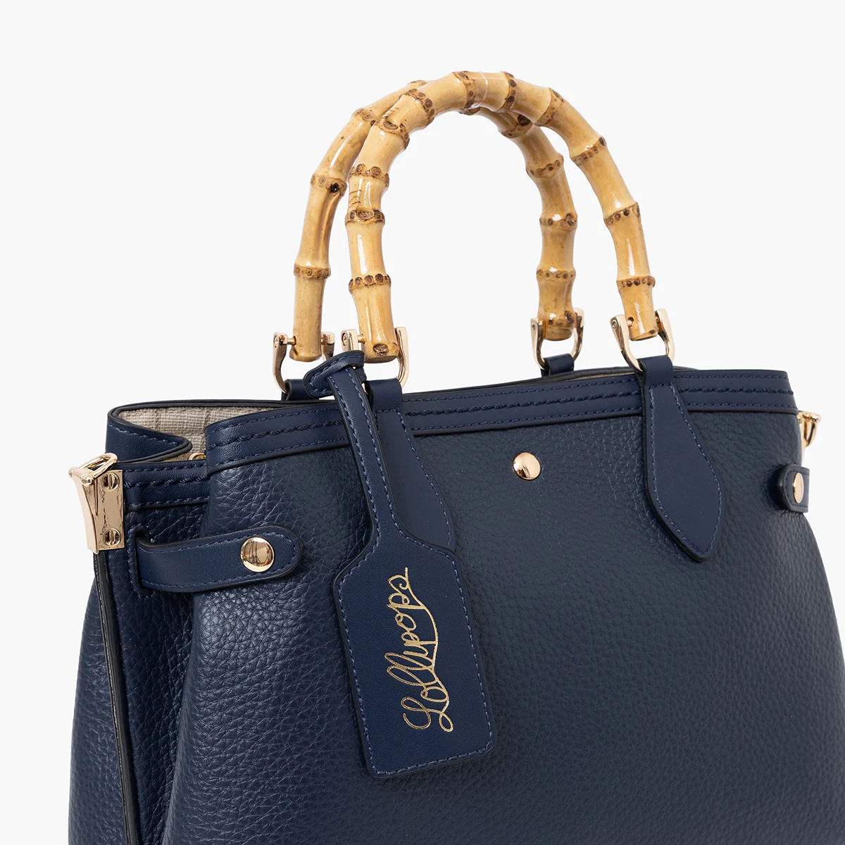 Sac shopper bleu marine Sham - Image 5