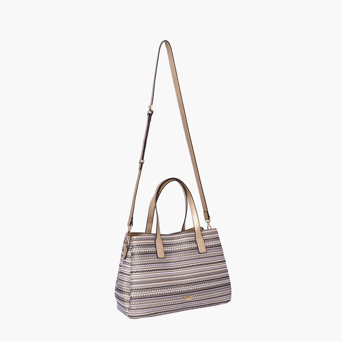 Sac shopper bleu Sanjay - Image 4