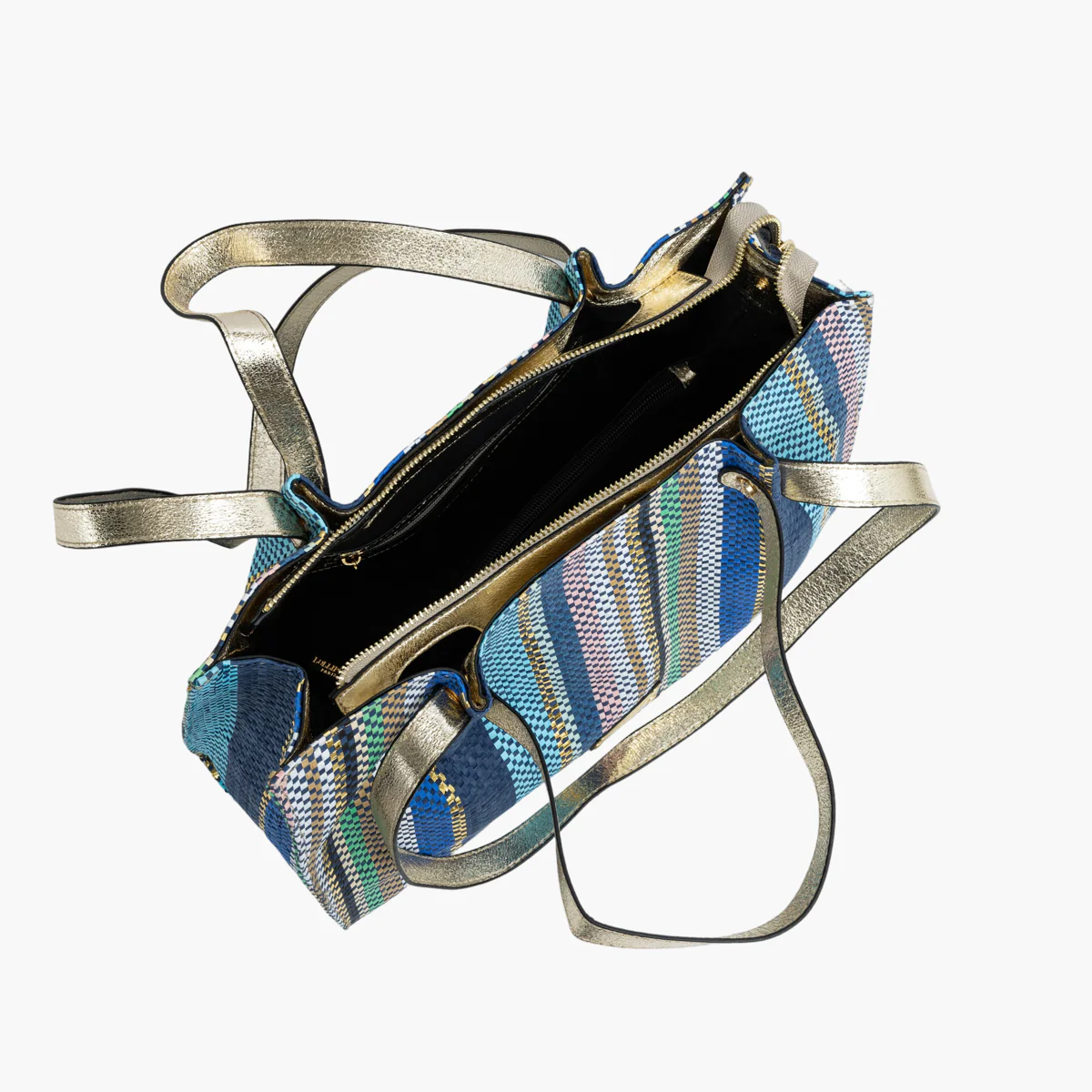 Sac shopper bleu Sunny - Image 5