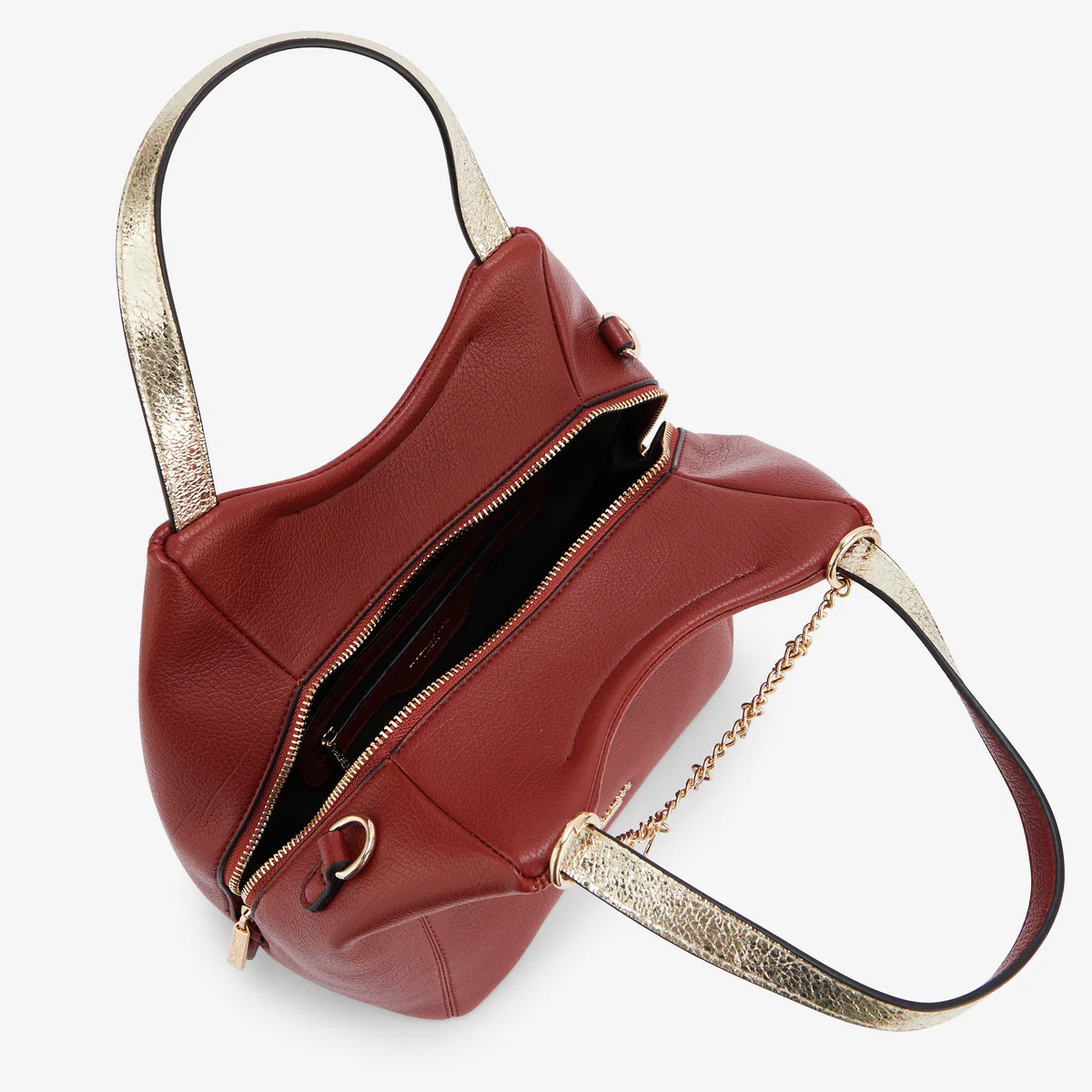 Sac shopper brique Roselaine - Image 4