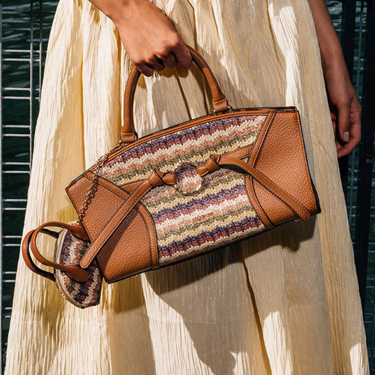 Sac shopper camel Steevy - Image 7