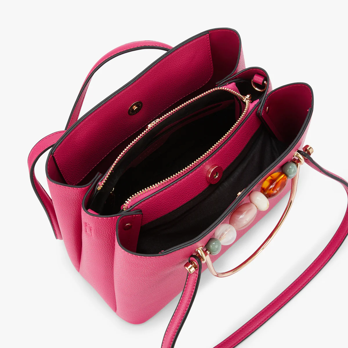 Sac shopper fuchsia Nabha - Image 4
