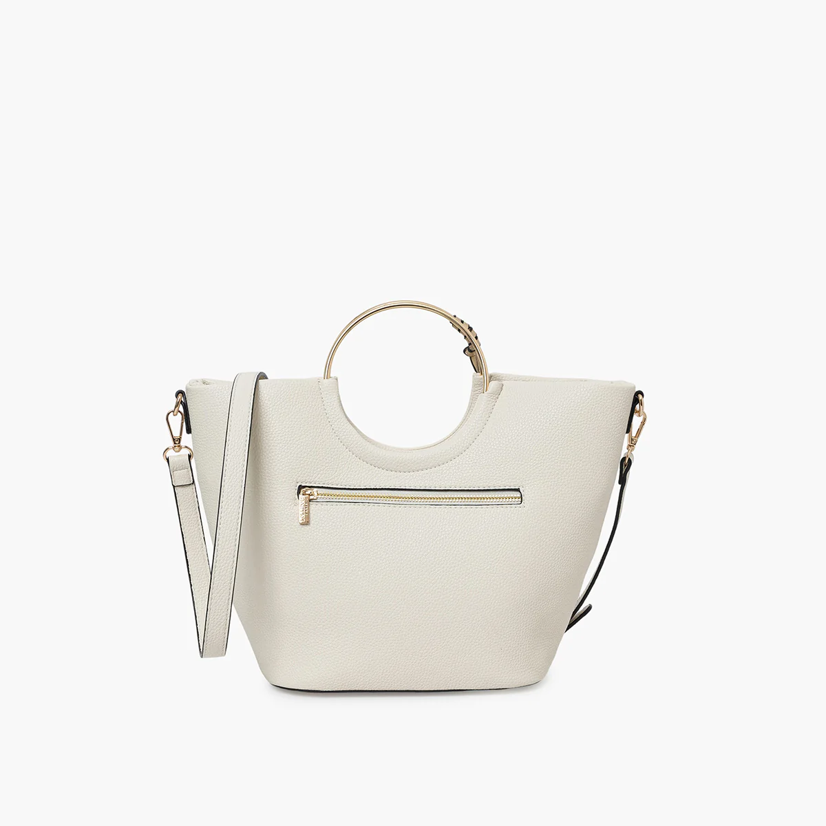 Sac shopper ivoire Sham - Image 2