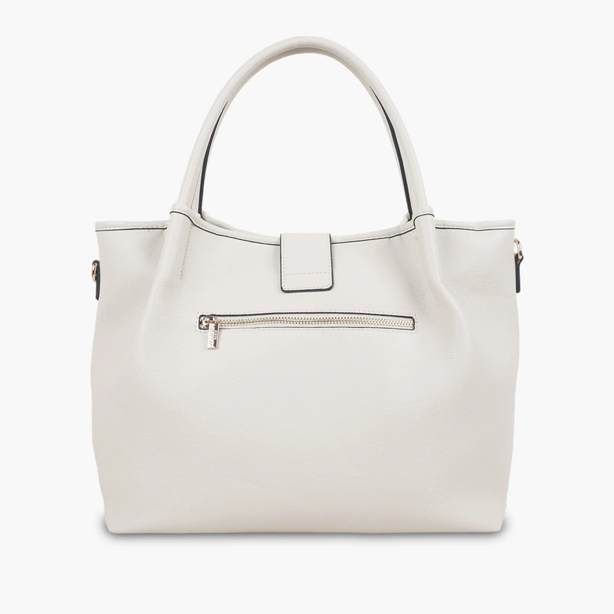 Sac shopper ivoire Solie - Image 2
