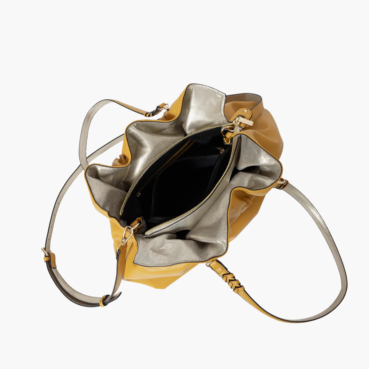 Sac shopper jaune Shania - Image 4