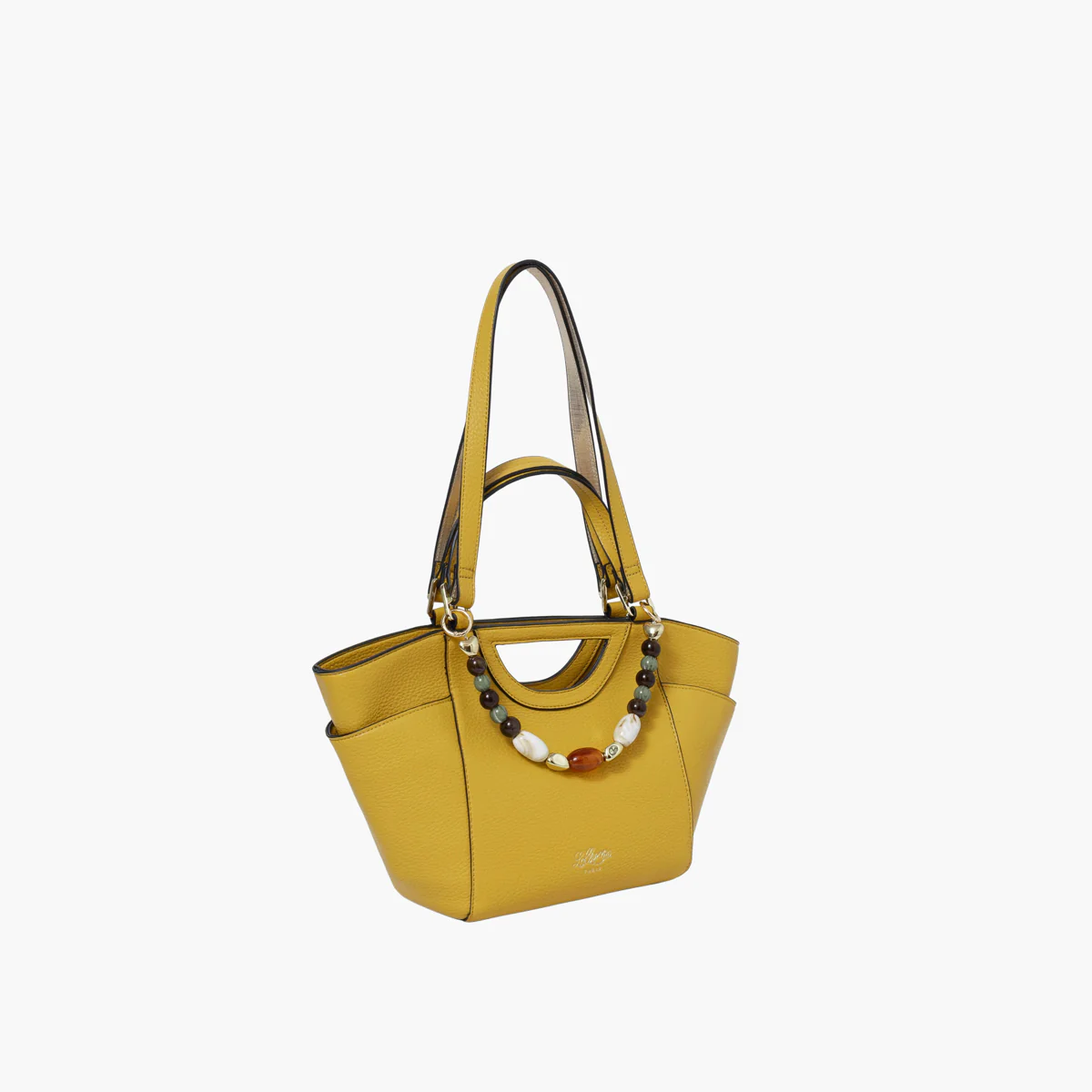 Sac shopper jaune Stefie - Image 3