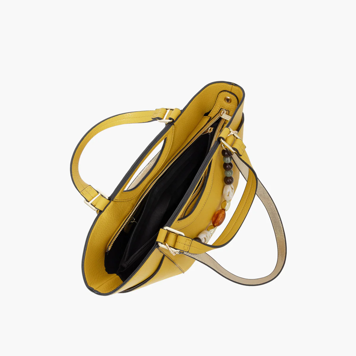 Sac shopper jaune Stefie - Image 4