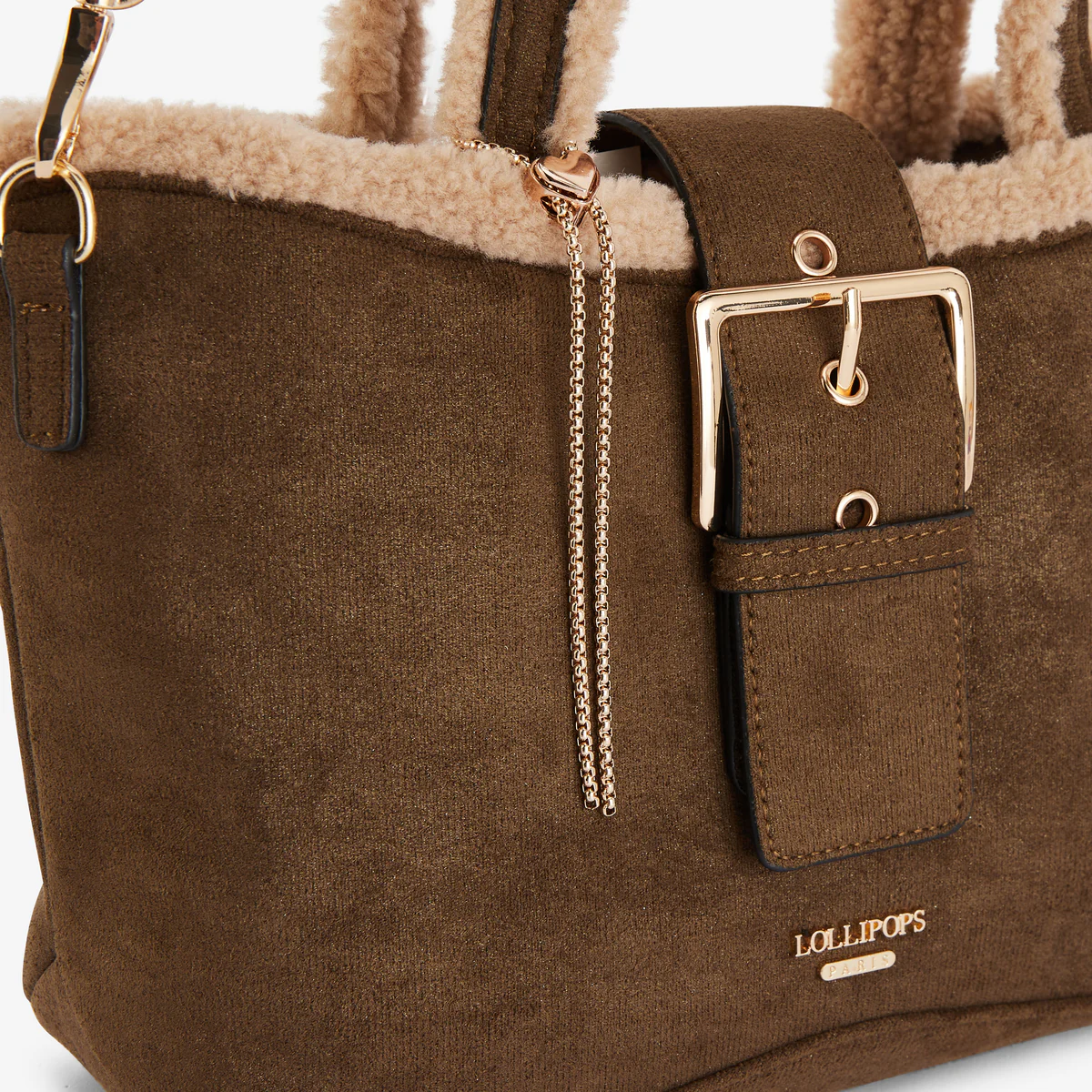 Sac shopper kaki Reyana - Image 6