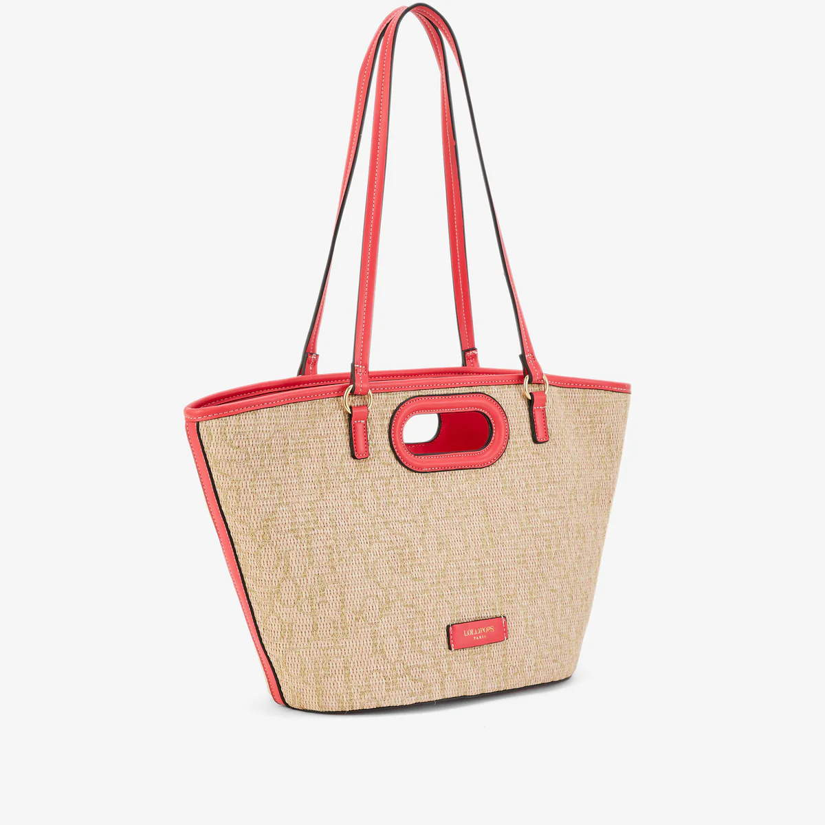 Sac shopper L corail Primavera - Image 3