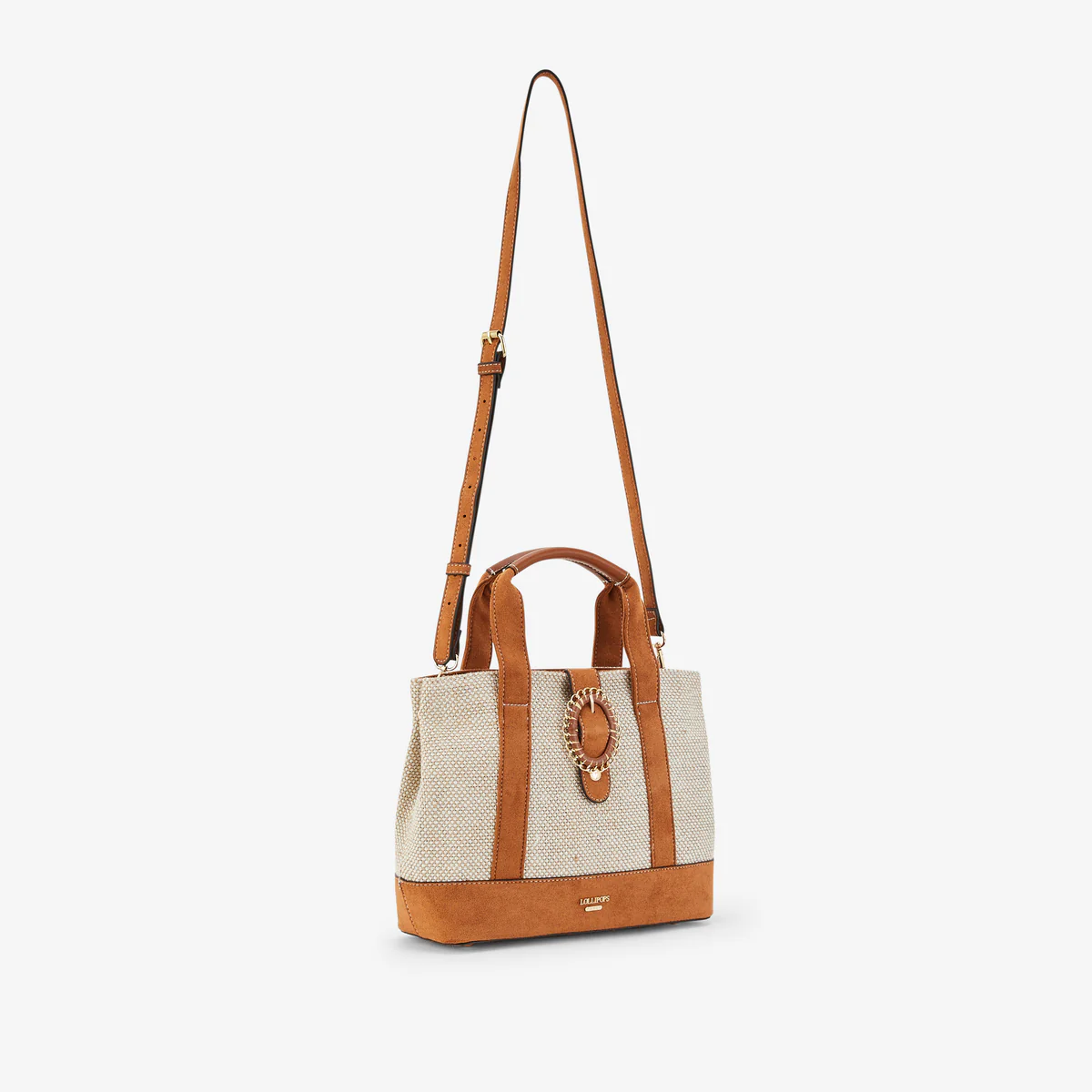 Sac shopper M camel Paisley - Image 4