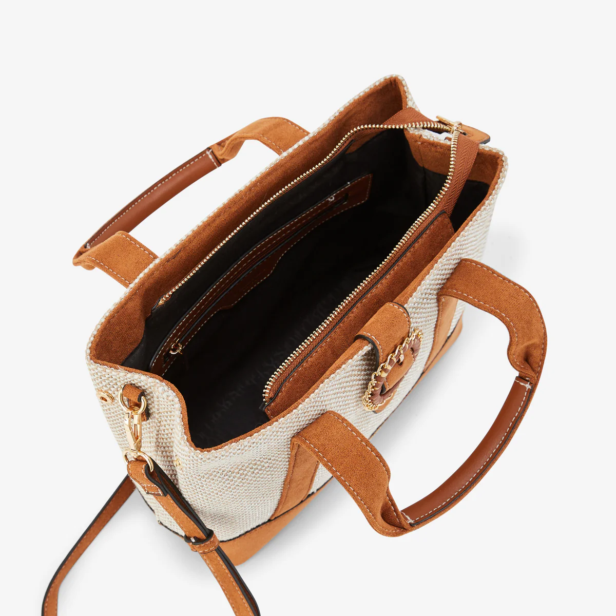 Sac shopper M camel Paisley - Image 5