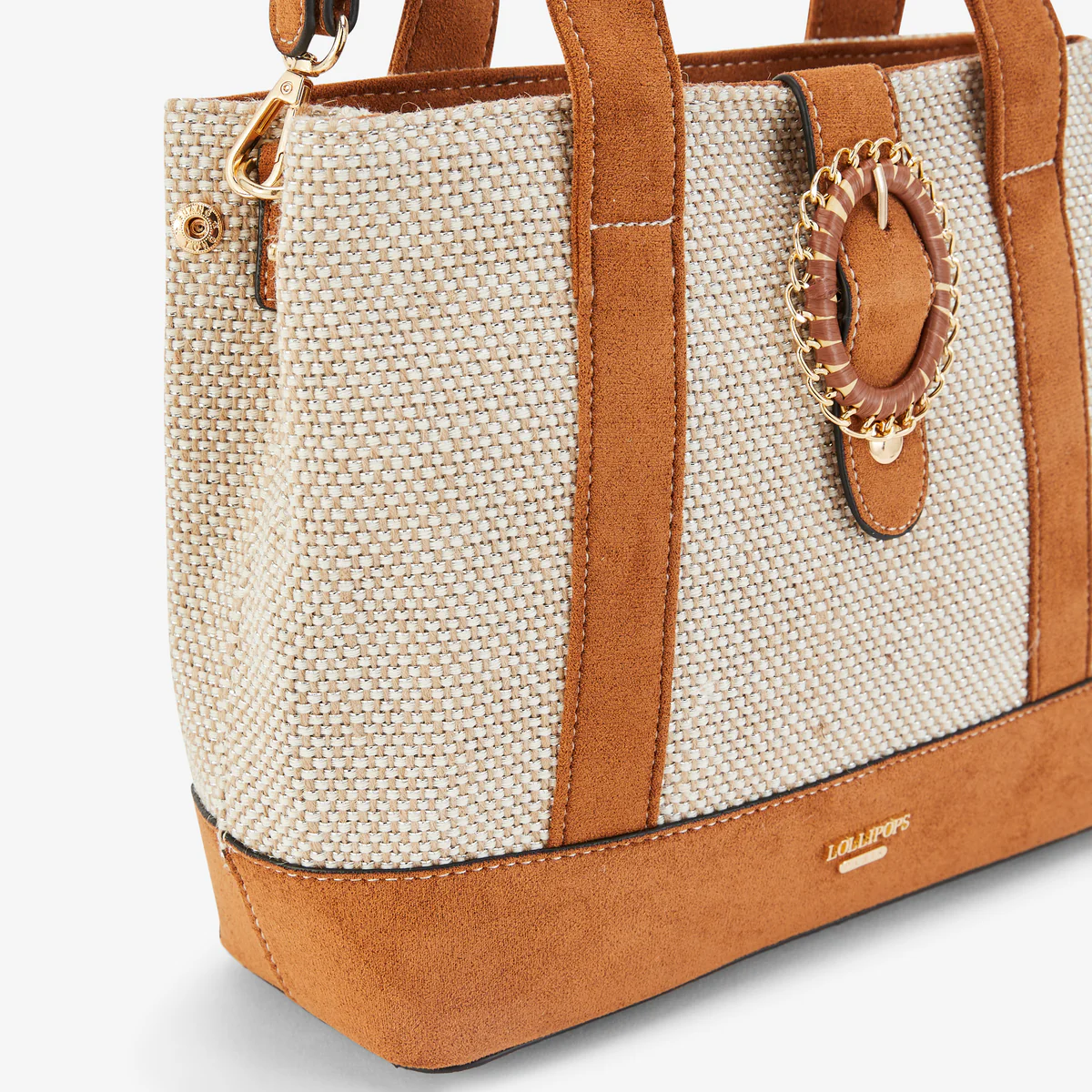 Sac shopper M camel Paisley - Image 6