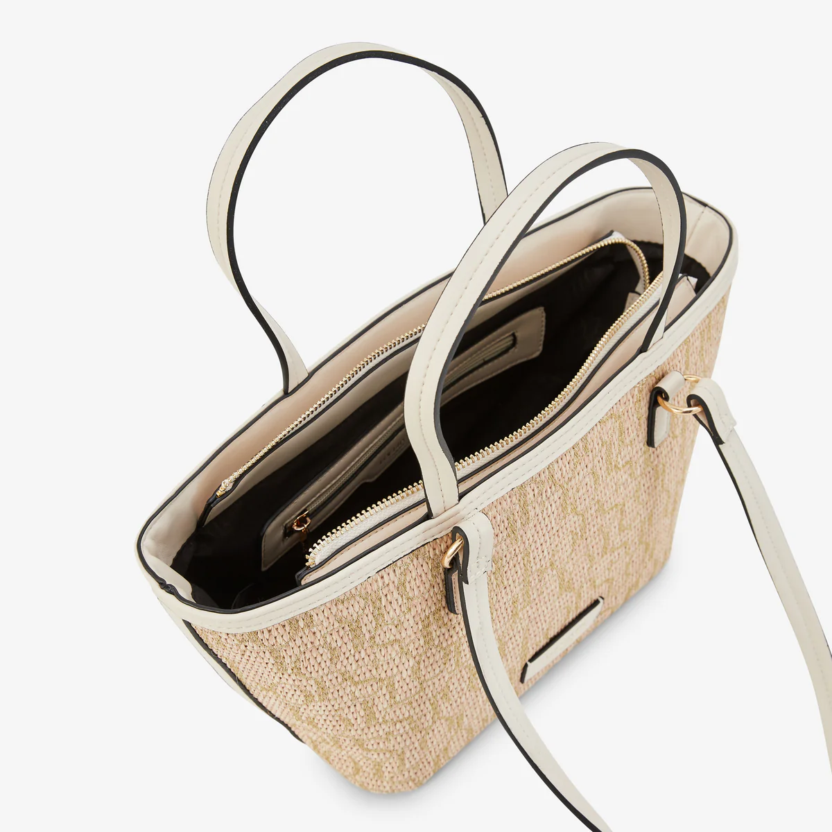 Sac shopper M ivoire Primavera - Image 4