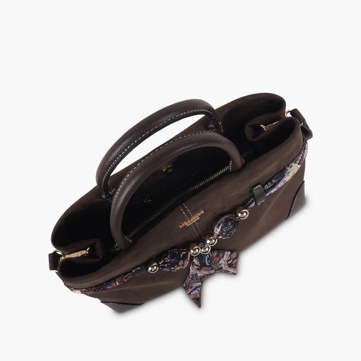 Sac shopper marron Shirley - Image 4