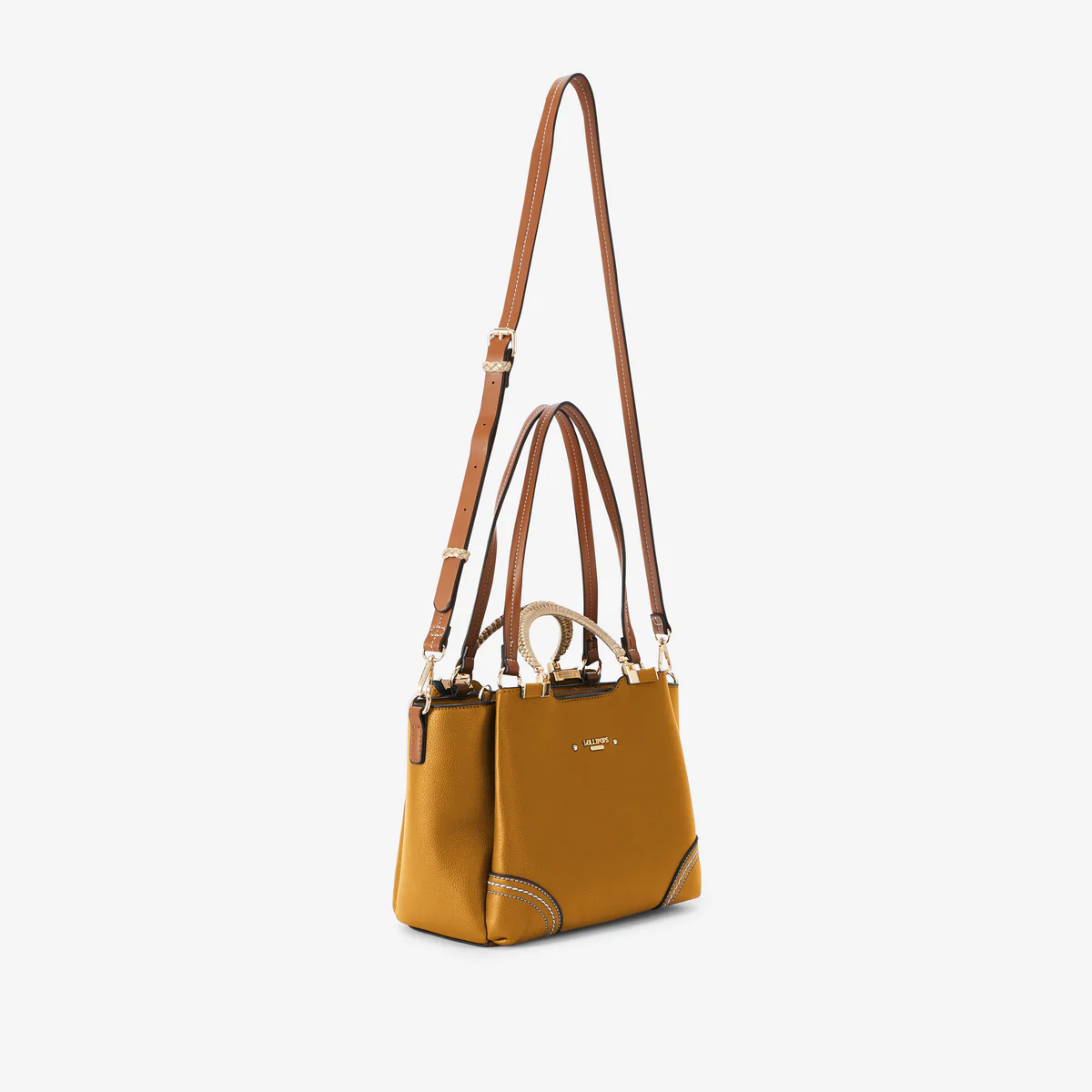 Sac shopper moutarde Ronnie - Image 4
