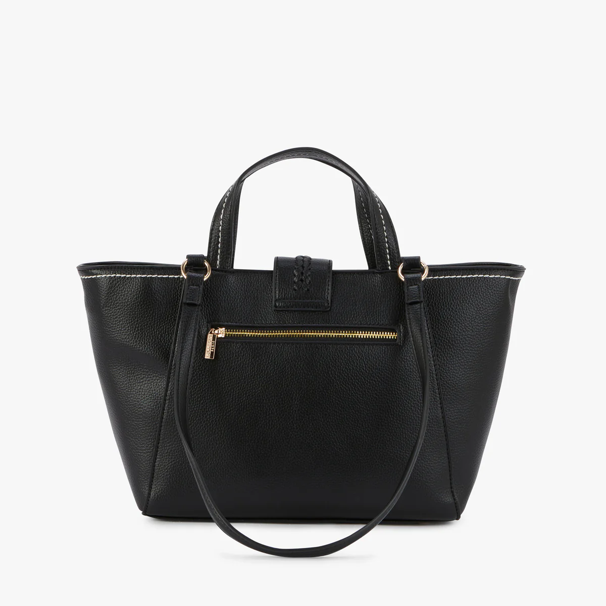 Sac shopper noir Nicolosi - Image 2