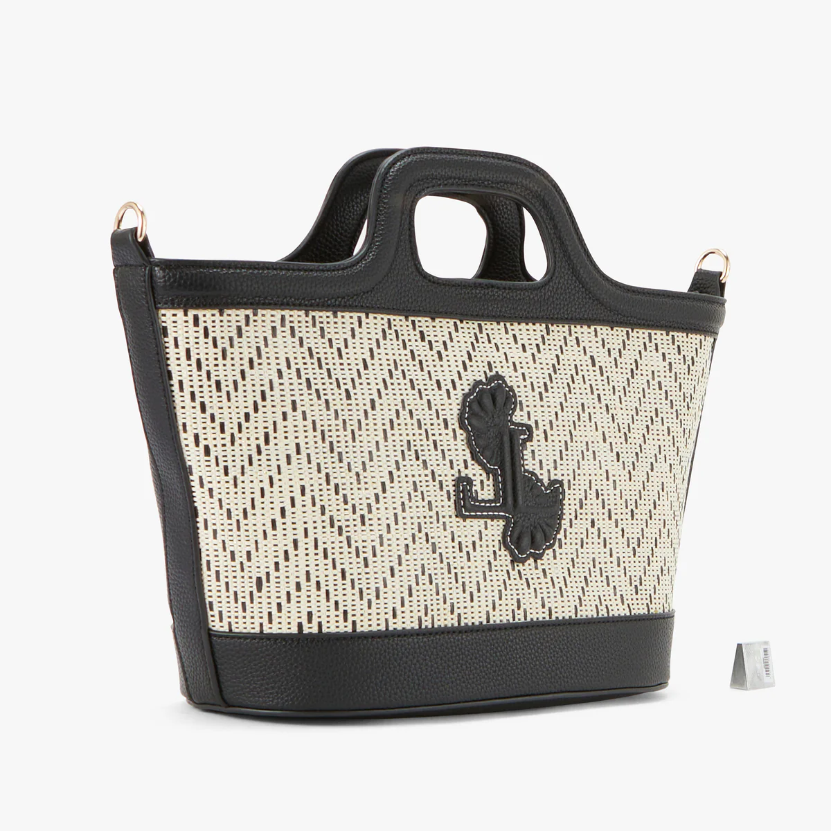 Sac shopper noir Priscillia - Image 4