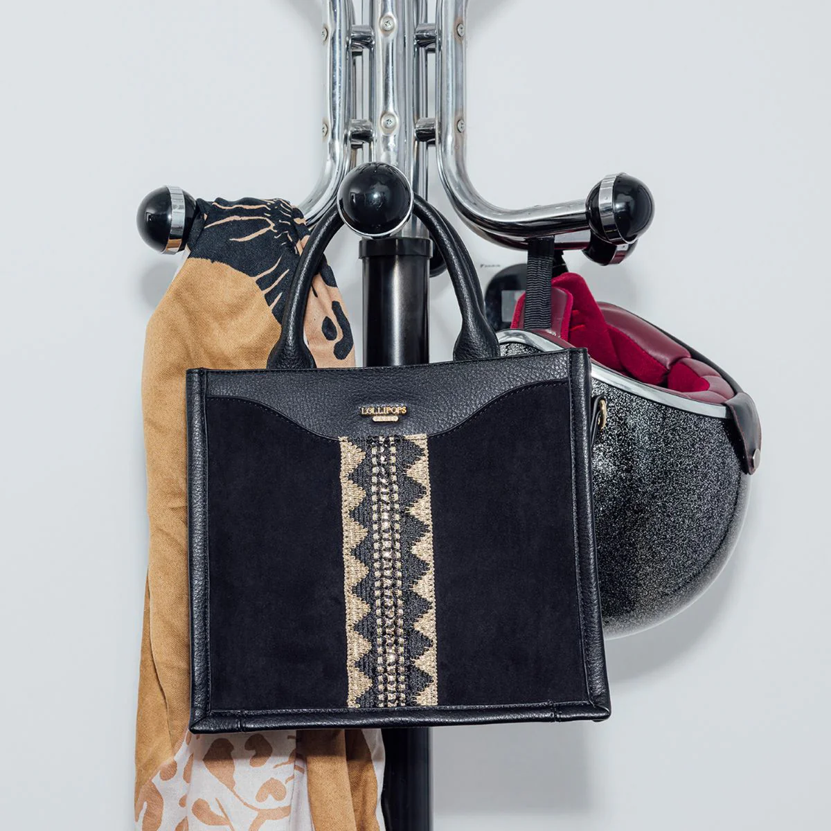 Sac shopper noir River - Image 2