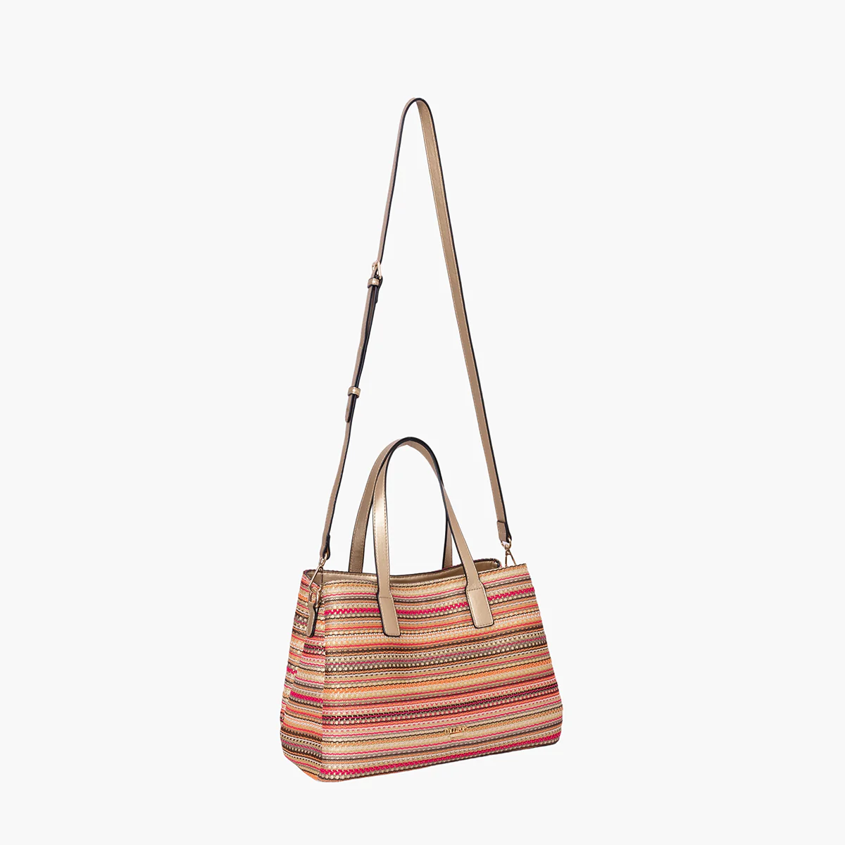 Sac shopper orange Sanjay - Image 3