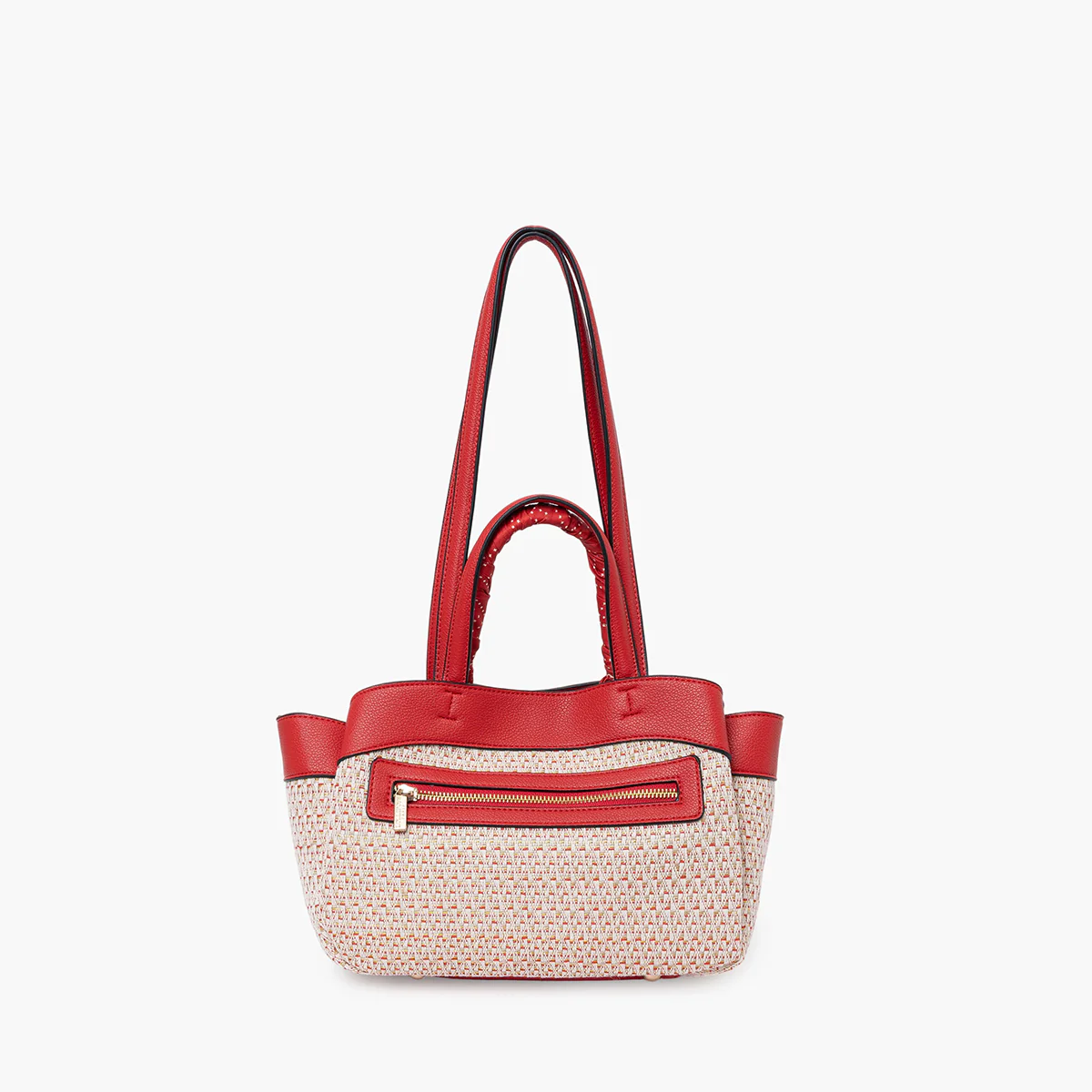 Sac shopper rouge Sade - Image 3