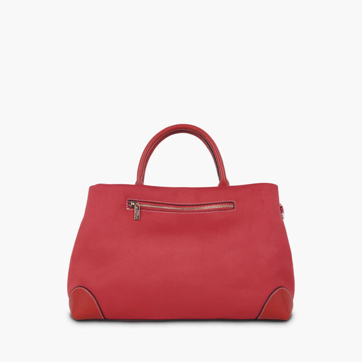 Sac shopper rouge Shirley - Image 3