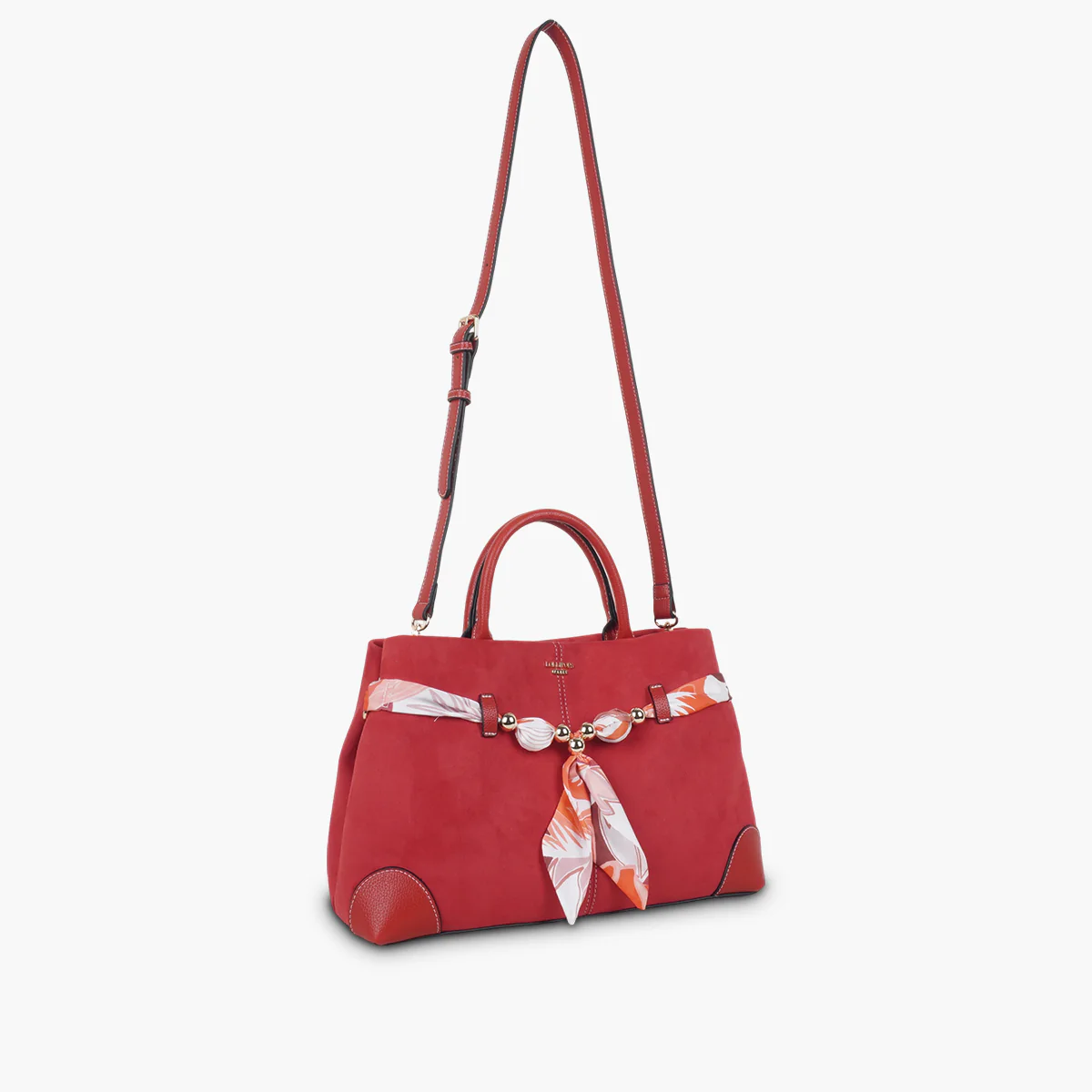 Sac shopper rouge Shirley - Image 4